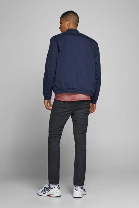 JACK & JONES ESSENTIALS bomberjack JJERUSH  navy blazer - Image 3