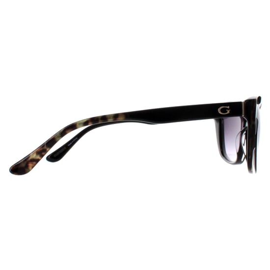 Guess Cat Eye Womens Black Dark Blue Gradient GU7511
