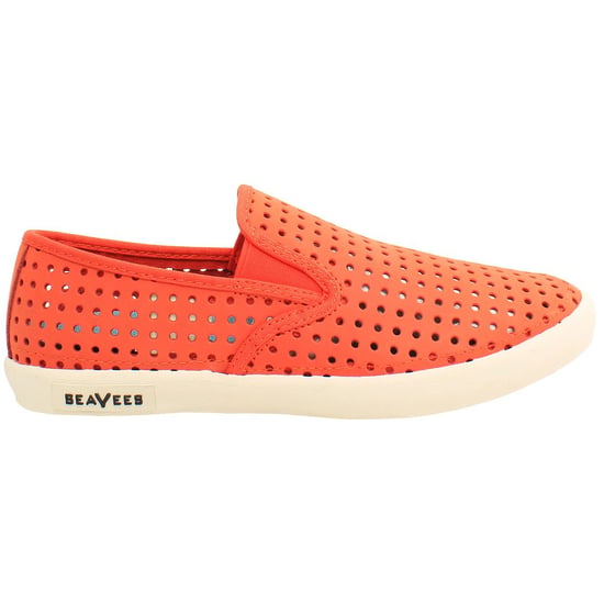 Seavees Baja Portal Dames Oranje Plimsolls - Image 1