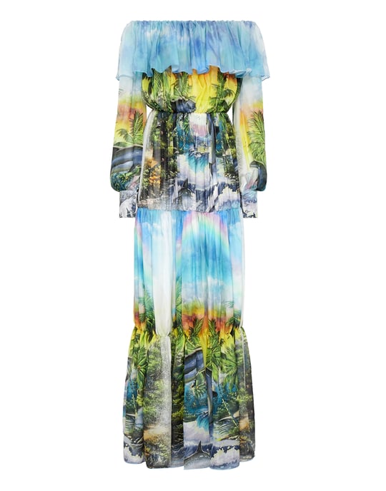 Lange Jurk Hawaii - Image 2