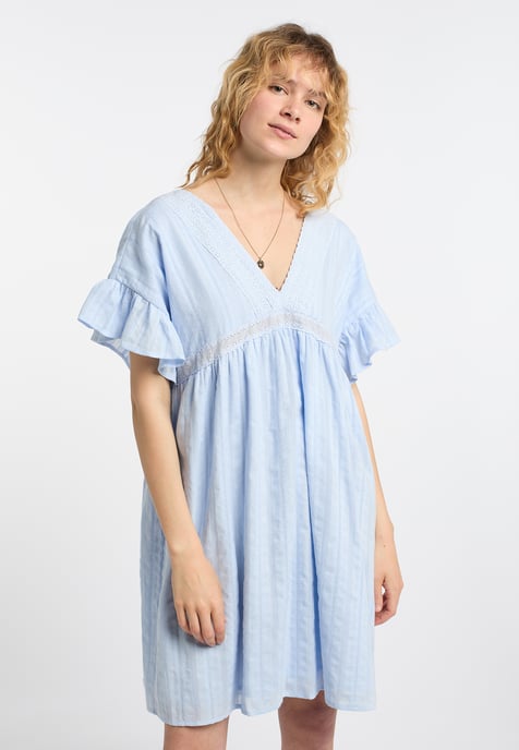 Dreimaster Jurk Dames lichtblauw - Image 3