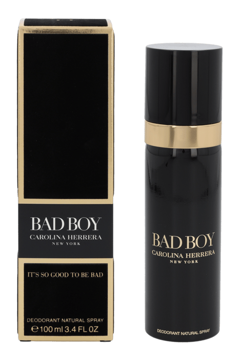 Carolina Herrera Bad Boy Deo Spray100 ml. - Image 3