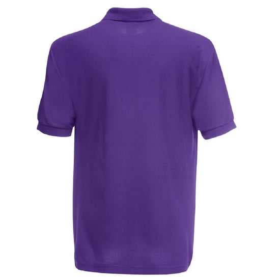 Fruit Of The Loom Childrens/Kids Unisex 65/35 Pique Polo Shirt (Pack of 2) (Purple)