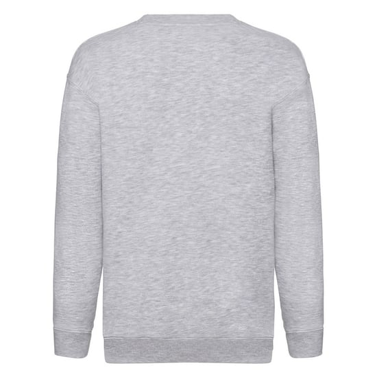 Fruit Of The Loom Kinder Unisex Premium 70/30 Sweatshirt (pak van 2) (Heather Grijs) - Image 1