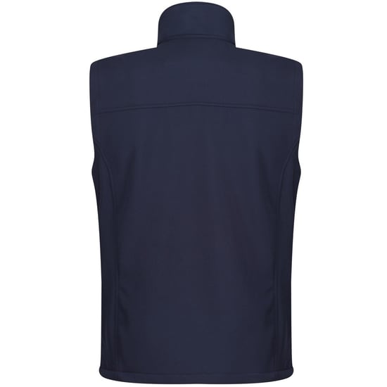 Regatta Heren Flux Softshell Bodywarmer / Mouwloos Jasje Waterafstotend en Windbestendig (Marine /Navy) - Image 2