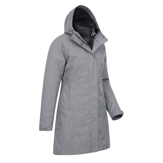 Mountain Warehouse Dames/Dames Alaska Lange 3 in 1 Jas (Donkergrijs) - Image 3