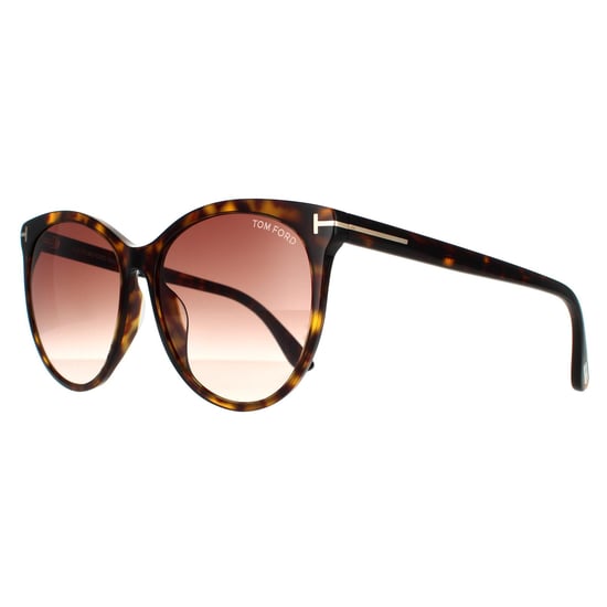 Tom Ford zonnebril Maxim FT0787 52F Dark Havana Brown Gradiënt - Image 2