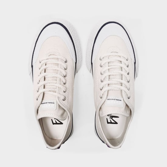 Laguna Beige Canvas Sneakers - Image 4