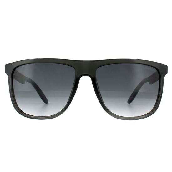 Carrera Rectangle Mens Dark Grey Grey Gradient Sunglasses