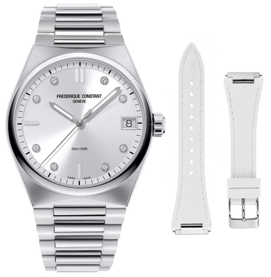 Frédérique Constant Highlife Dames Zilveren Horloge FC-240SD2NH6B - Image 1