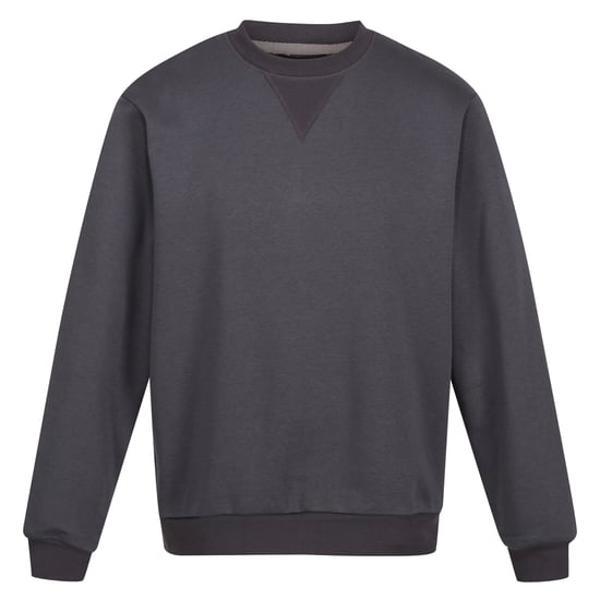 Regatta Mens Pro Crew Neck Sweatshirt (Seal Grey)