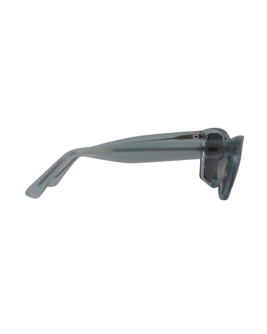 Acne Studios Ingridh Cat Eye Zonnebril in Lichtblauw Acetaat - Image 3