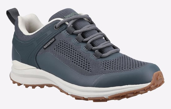 Cotswold Compton Gerecycleerd Plastic+Synthetische Pu Damessneakers In Het Grijs - Image 2