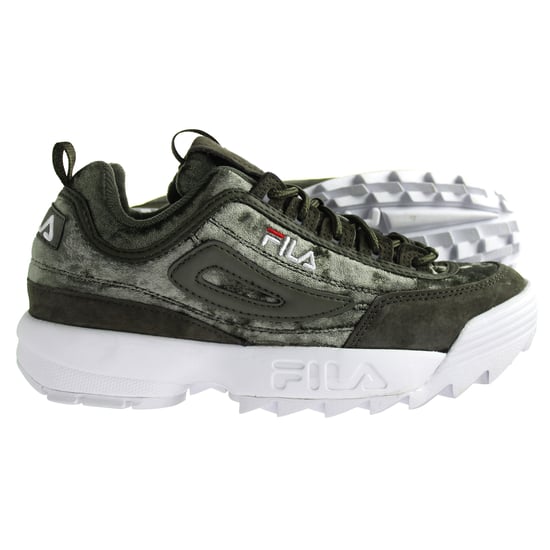 Fila Disruptor V Low Womens Green Trainers