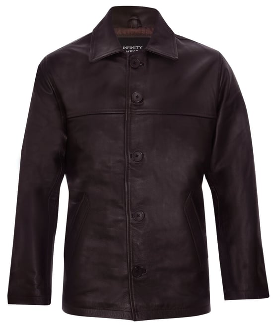 Classic cowhide boxing jacket