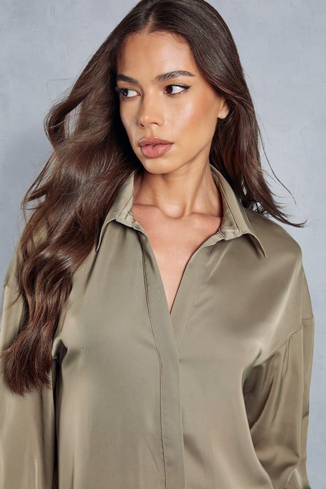 Satin Relaxed Shirt