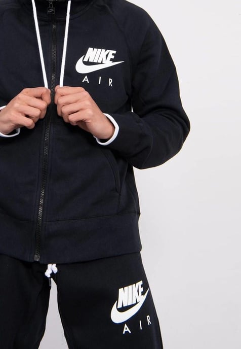 Nike Air heren trainingspak met ritssluiting in zwart - Image 4
