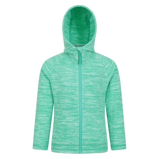 Mountain Warehouse Snowdonia II Full Zip Hoodie Kinderen/Kinderen (Groen) - Image 1