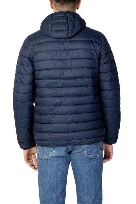 Aquascutum London Logo Navy Blue Active Hoodie Jacket - Image 2