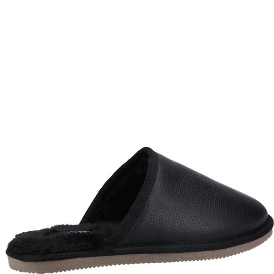 Hush Puppies Heren Coady Leren Slippers (Tan) - Image 5