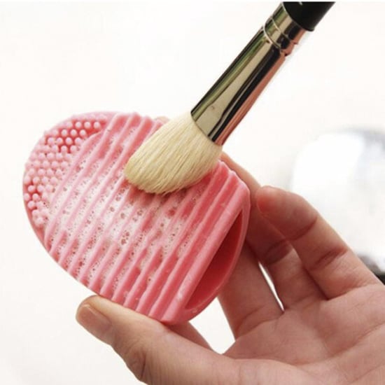 Envie Silicone Egg Sponge Scrubber Make-Up Brush Cleaner Pink