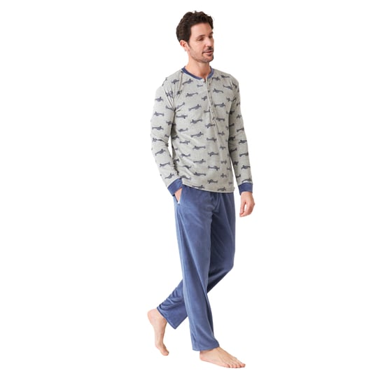 Men's Long Sleeve Pajamas JJBDP5300