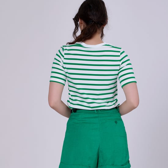 Strepen katoenen t-shirt - Image 6