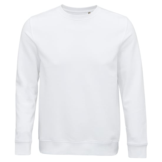 SOLS Unisex Volwassen Comet Biologisch Sweatshirt (Wit) - Image 1