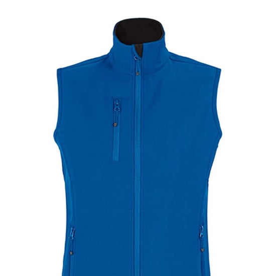 SOLS Dames/Dames Falcon Bodywarmer Softshell met rits (Koningsblauw) - Image 2