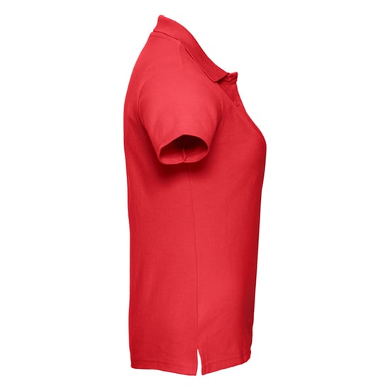 Russell Dames/Dames Klassiek Polycotton Poloshirt (Helder rood) - Image 3