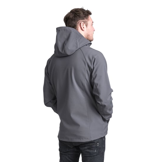 Trespass - Heren Nider Waterdichte Softshell Jas (Donkergrijs) - Image 4