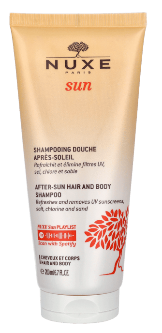 Nuxe Sun After-Sun Hair & Body Shampoo 200ml. - Image 1