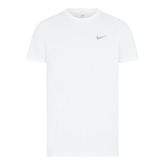 Nike Crew Hals T-shirt Met Geborduurde Swoosh Wit - Image 1