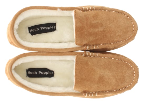 Hush Puppies Annie Mocassin Suède Dames Pantoffels In Tan - Image 6