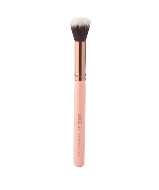 LUXIE 512 Small Contouring Brush - Rose Gold