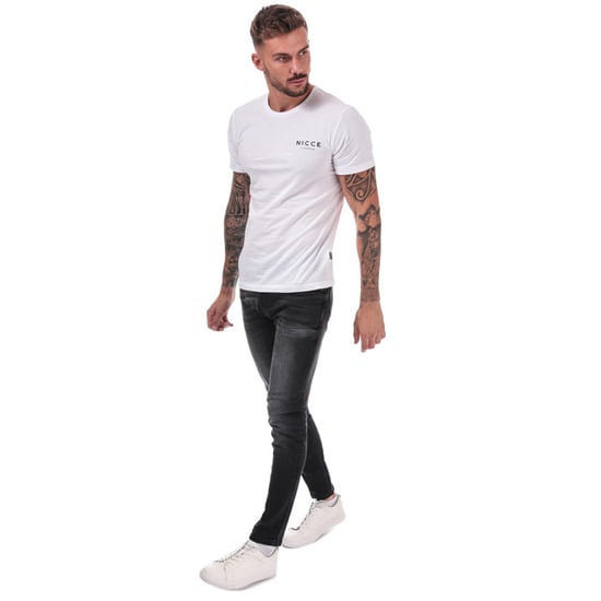 Men's Duck and Cover Maylead Slim Fit Jeans in Black - Image 3