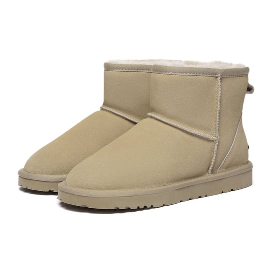 EVER AU Australia Women Ostrich Leather Short Boots
