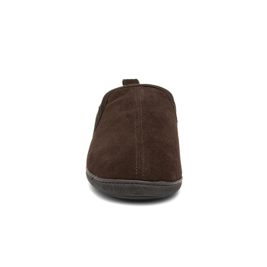 Hush Puppies Heren Arnold Slip On Leather Slipper (Bruin) - Image 6