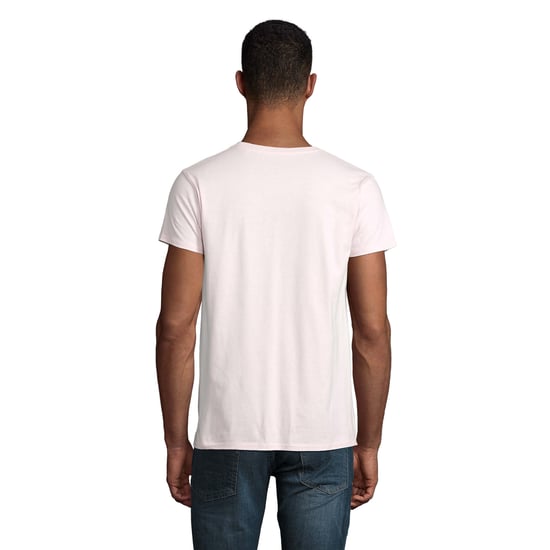 SOLS Heren Pioneer Biologisch Katoenen T-Shirt (Lichtroze) - Image 2