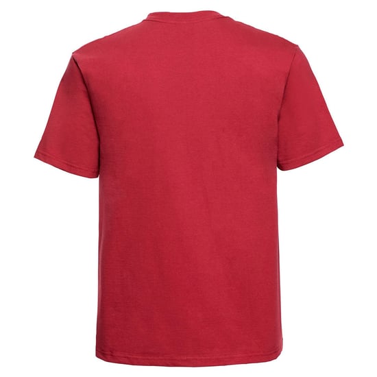 Russell Heren Klassiek Gekamd Katoen Zwaargewicht T-shirt (Klassiek rood) - Image 2