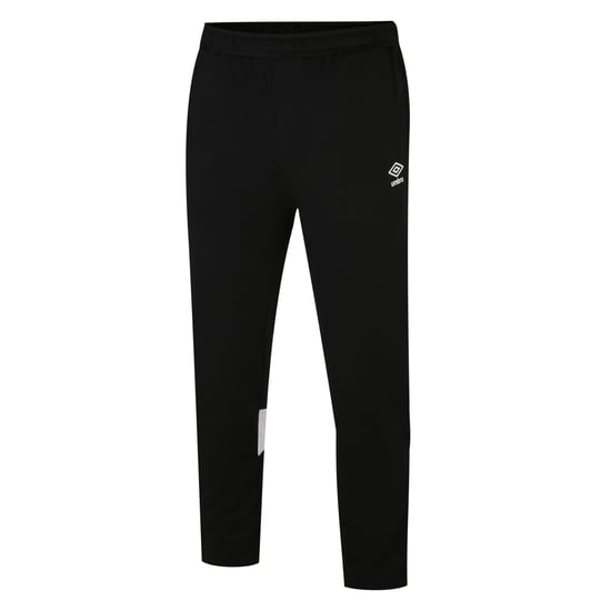 Umbro Childrens/Kids Total Knitted Training Jogging Bottoms (Black/White)