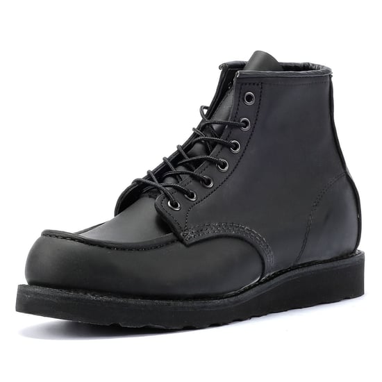 Red Wing Schoenen 6 Inch Moc Classic Laarzen Heren Zwart - Image 3