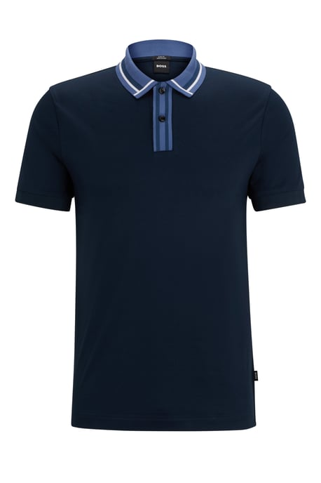 Men's Boss 36 10260025 01 T-Shirt in Dark Blue - Image 1