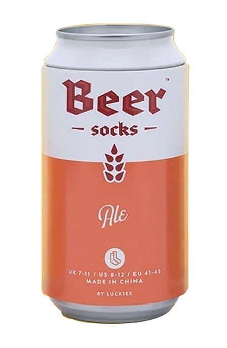 Bier Sokken in een Blik van Luckies of London - Ale - Image 2