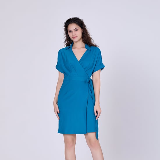 Wikkel minimalistische kleding en Italiaanse kraag - Image 2