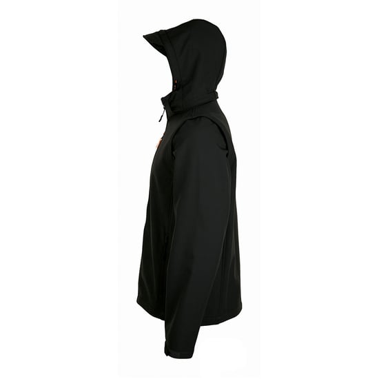 SOLS Herenslaapzak Pro Softshell Jacket (Zwart) - Image 3