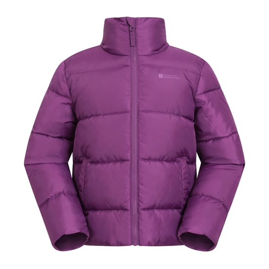 Mountain Warehouse Lottie Waterafstotend Gewatteerd Jasje voor Kinderen/Kinderen (Paars) - Image 1