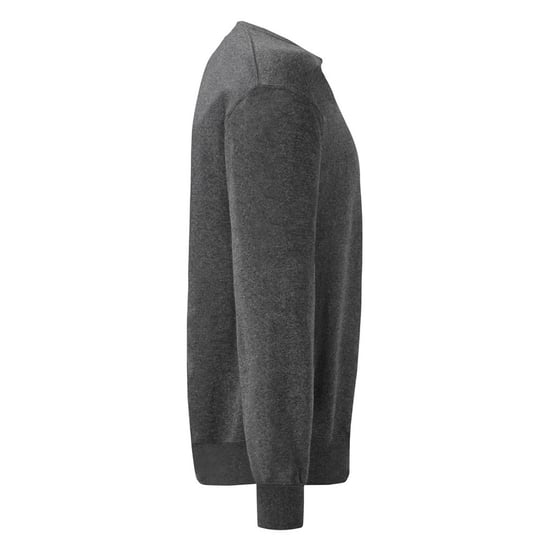 Fruit Of The Loom Heren Set-In Belcoro® garen Sweatshirt (Donker Heather) - Image 3