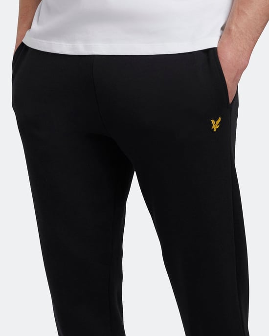 Lyle & Scott slanke joggingbroek in zwart - Image 4