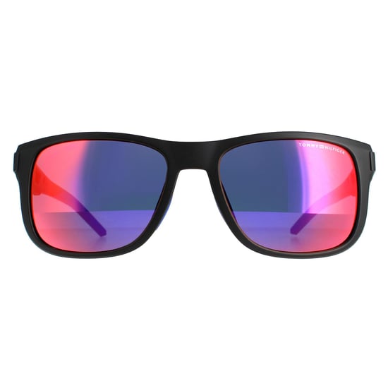 Tommy Hilfiger Wrap Mens Matte Black Grey Infrared TH 1913/S